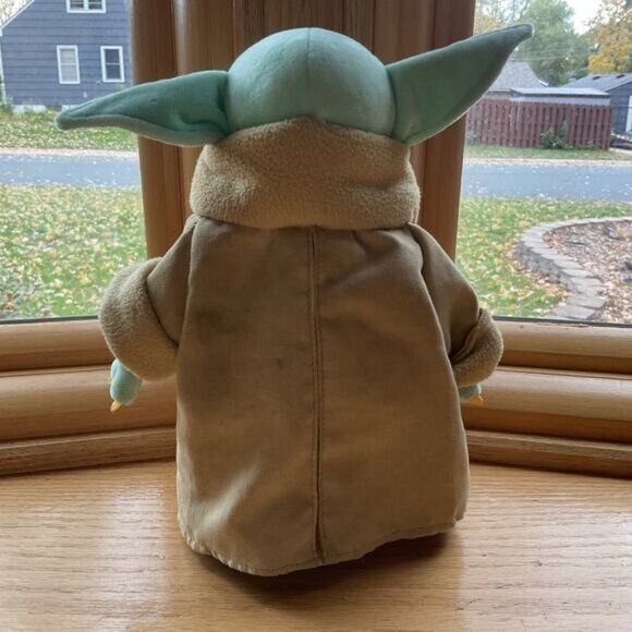 Star Wars Baby Yoda Grogu Plush Toy 10" Soft Stuffed Doll By Disney Star Wars - Picture 4 of 6